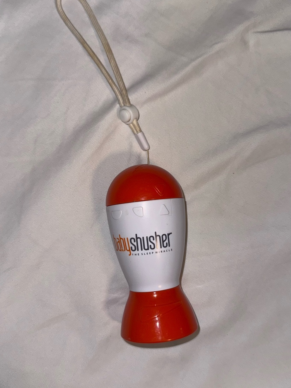 White and Red Soothing Sound Sleep Aid for Kids